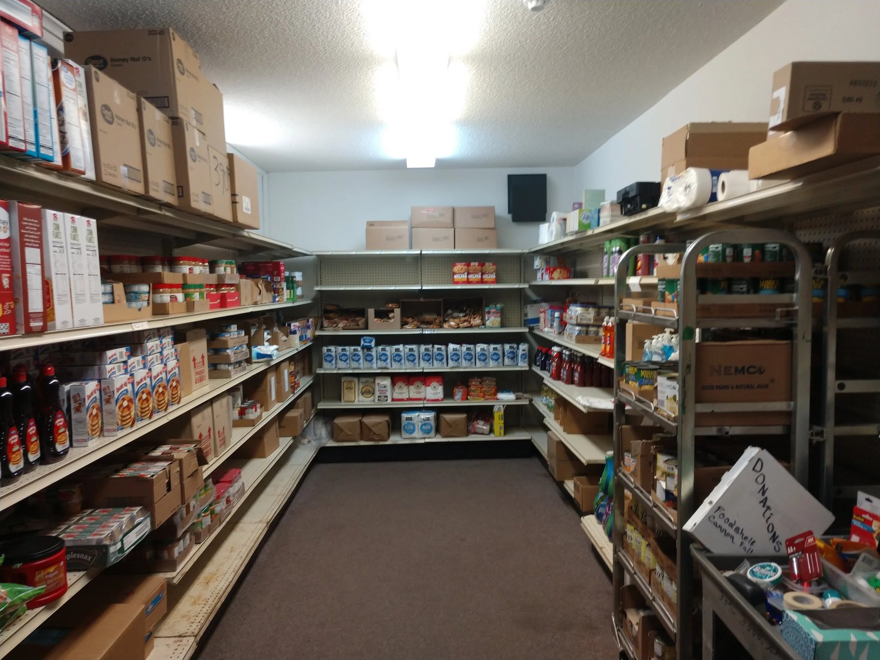 Inside the Cannon Falls Food Shelf